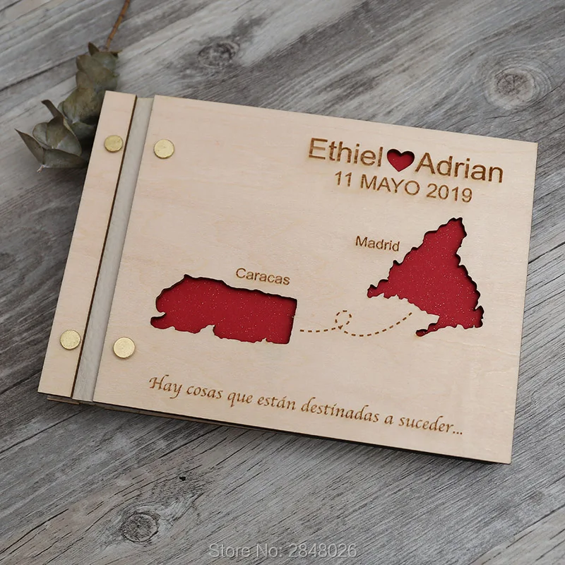 Map engraved wedding guestbook - огляд і ціна Custom Star Map