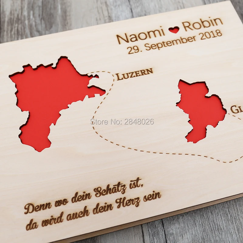 Rustic personalized wedding gu - огляд і ціна Custom Photo Book