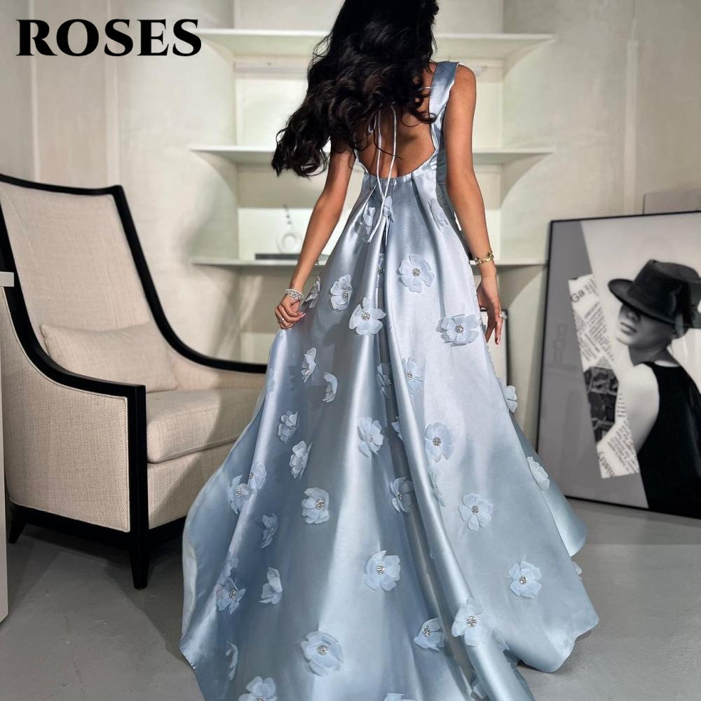 ROSES Sky Blue 3D Flowers Part - огляд і ціна Custom Night Sky