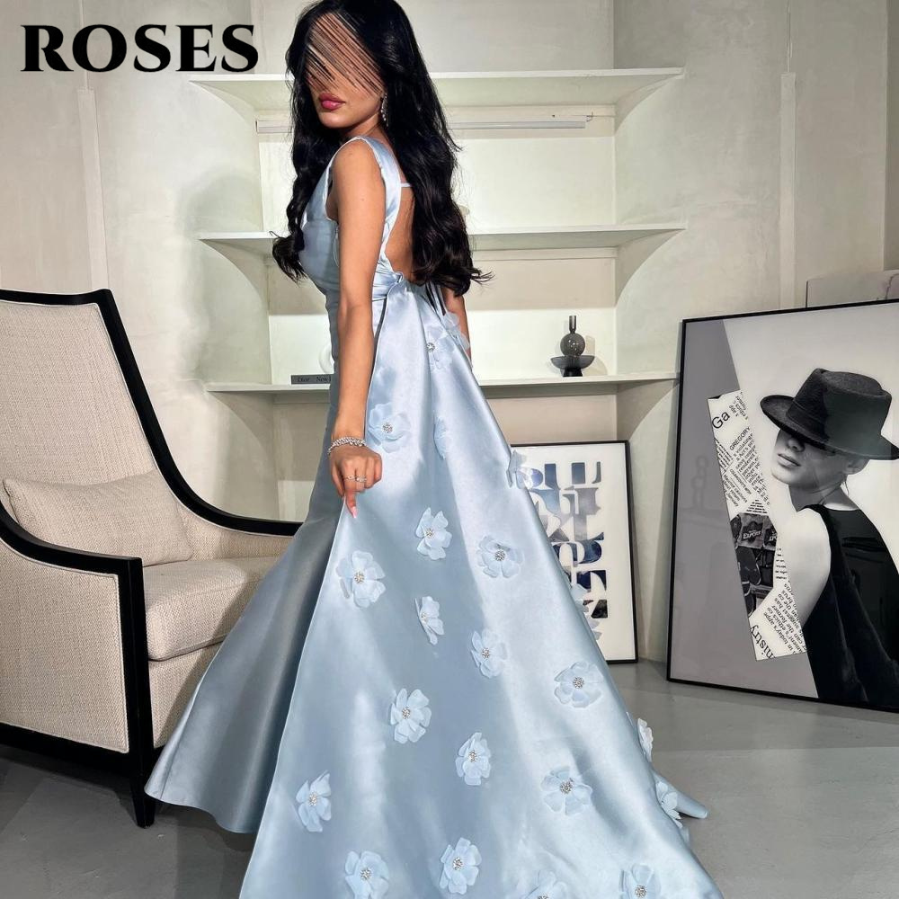 ROSES Sky Blue 3D Flowers Part - огляд і ціна Custom Night Sky