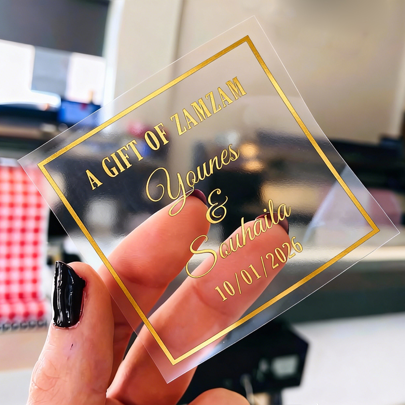 50PCS Square Personalized Wedd - огляд і ціна Personalised Candle Label