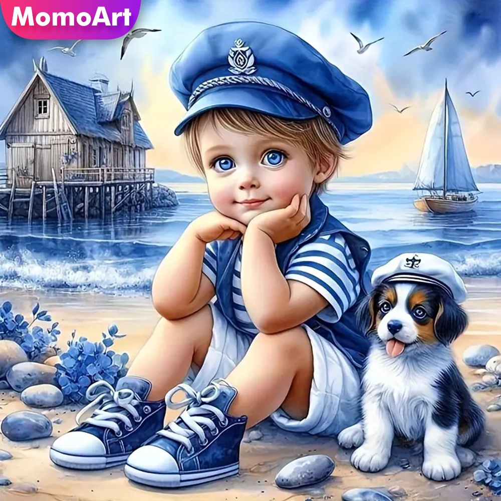 Momoart Full Diamond Painting  - огляд і ціна Photo Mosaic Print