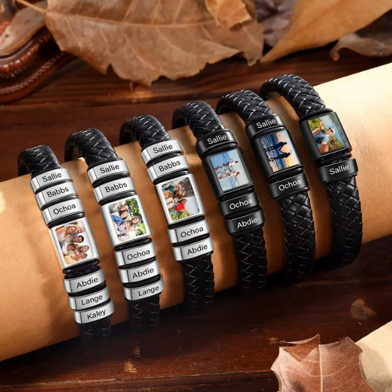 Personalized Photo Name Bracel - огляд і ціна Coordinates Bracelet