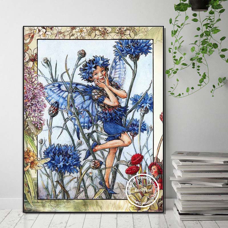 Cicely Mary Barker Artwork Flo - огляд і ціна Photo Mosaic Print