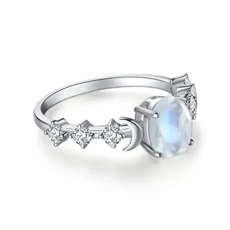 Oval Shaped Moonstone Curved M - огляд і ціна Custom Night Sky