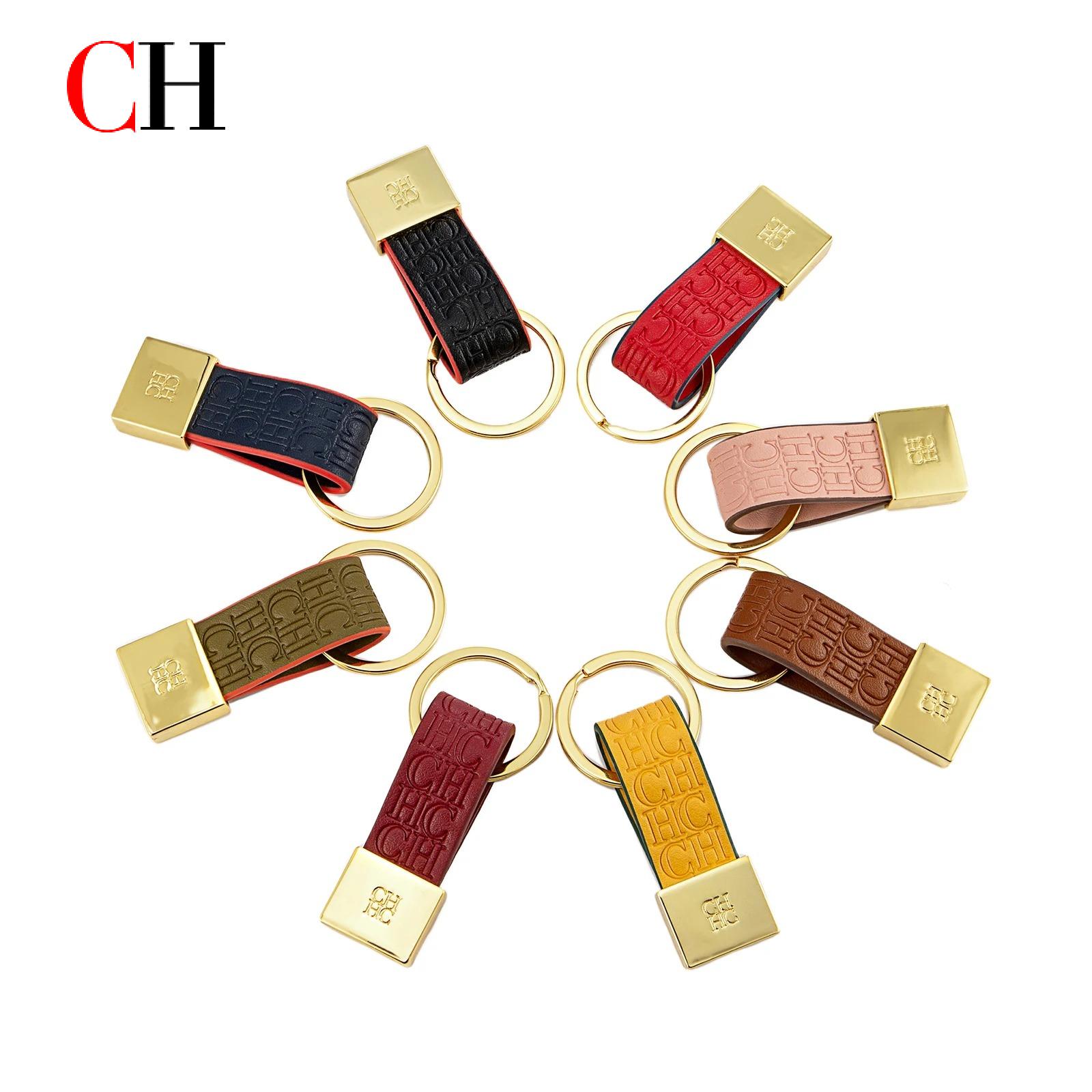CH Embossed Monogram Leather K - огляд і ціна Monogram Keychain Leather