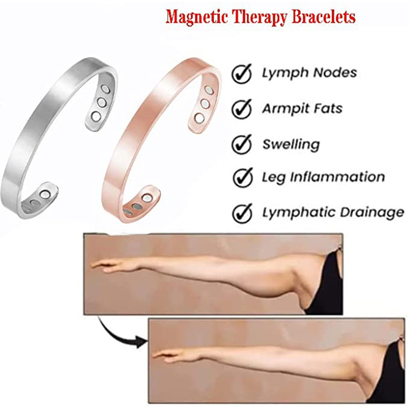Trendy 4 Color Magnetic Bangle - огляд і ціна Coordinates Bracelet