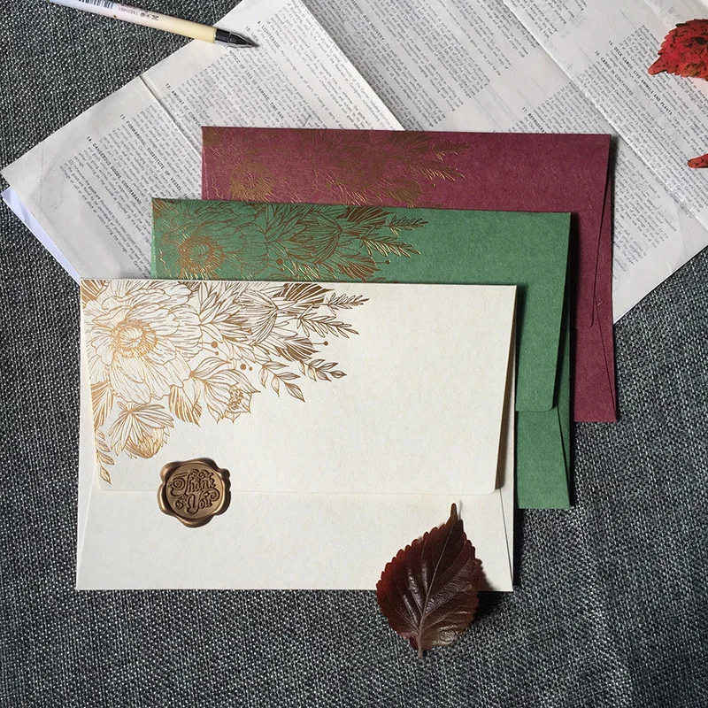 10pcs/packet High Grade Pearl  - огляд і ціна Wax Seal Letter Kit