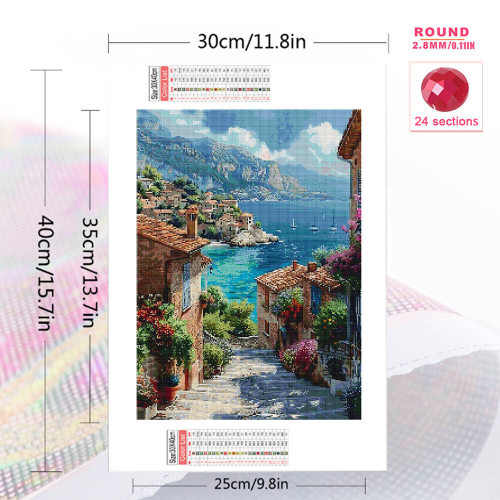 1pc frameless  Diamond Paintin - огляд і ціна Photo Mosaic Print