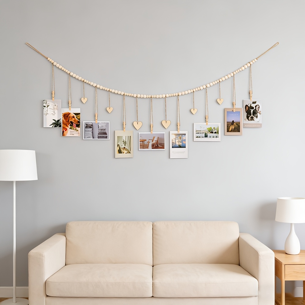 Hanging Photo Display Wall Dec - огляд і ціна Engraved Wood Frame