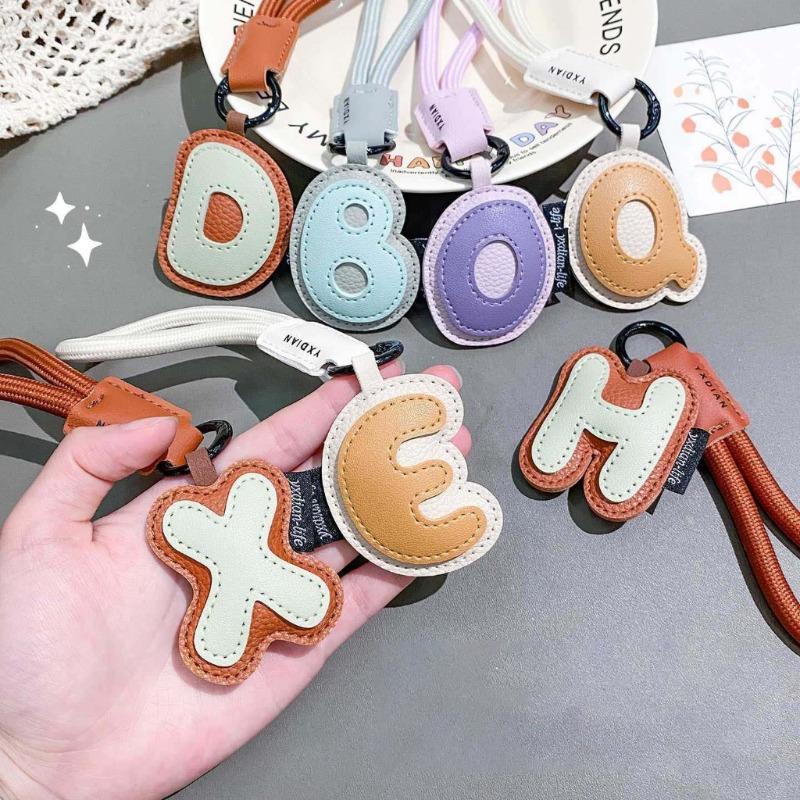 26 Alphabet PU Leather Keychai - огляд і ціна Monogram Keychain Leather