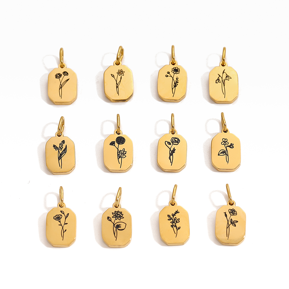 Chic Hot Sale Birth Month Crys - огляд і ціна Birth Flower Necklace