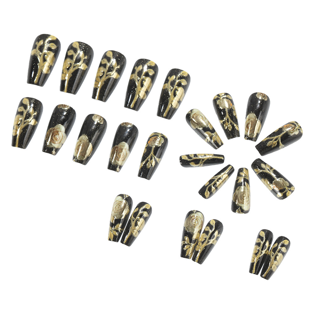 3D fake nails for women girls  - огляд і ціна Pressed Flower Art