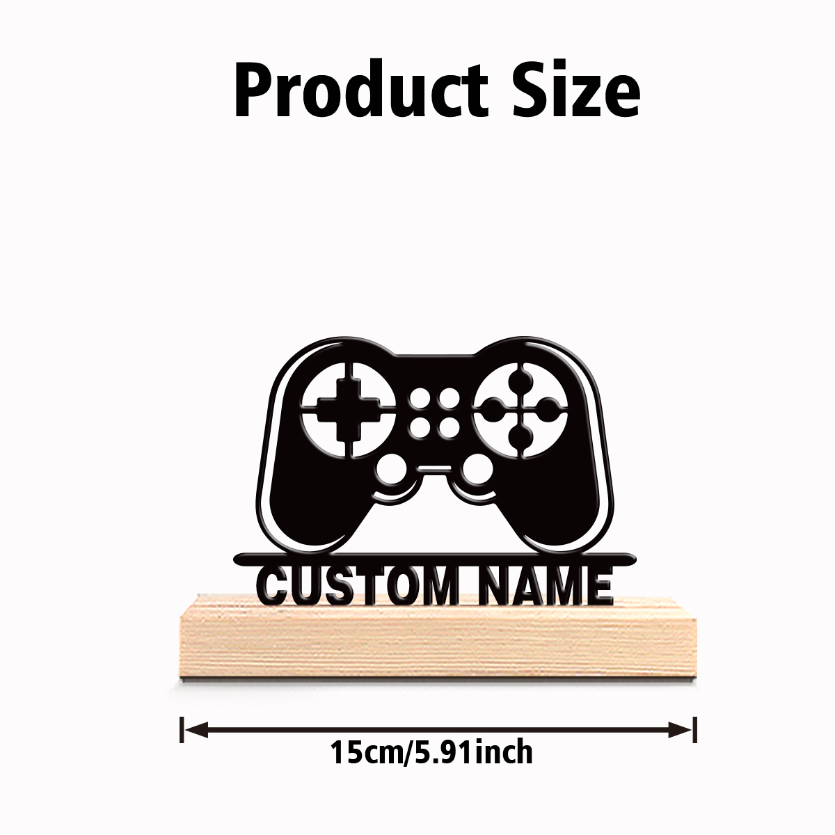 1pc Personalized Custom Game c - огляд і ціна Engraved Wood Frame