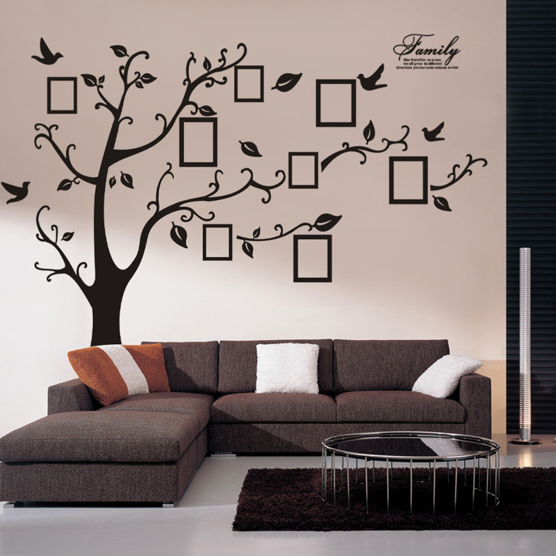 Large Size Photo Tree PVC Wall - огляд і ціна Family Tree Print