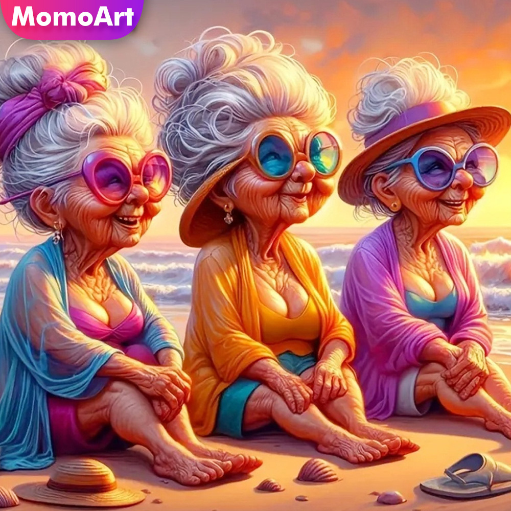 Momoart Diamond Painting Old L - огляд і ціна Photo Mosaic Print