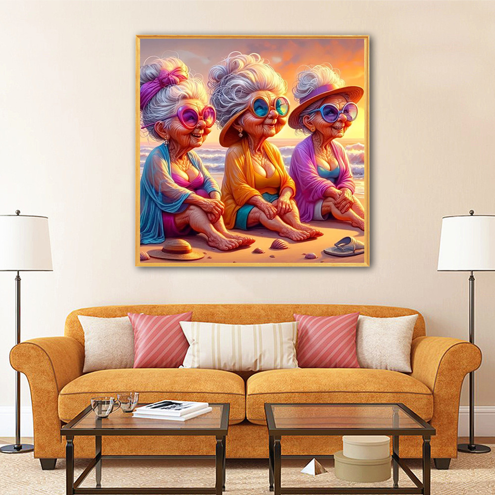 Momoart Diamond Painting Old L - огляд і ціна Photo Mosaic Print
