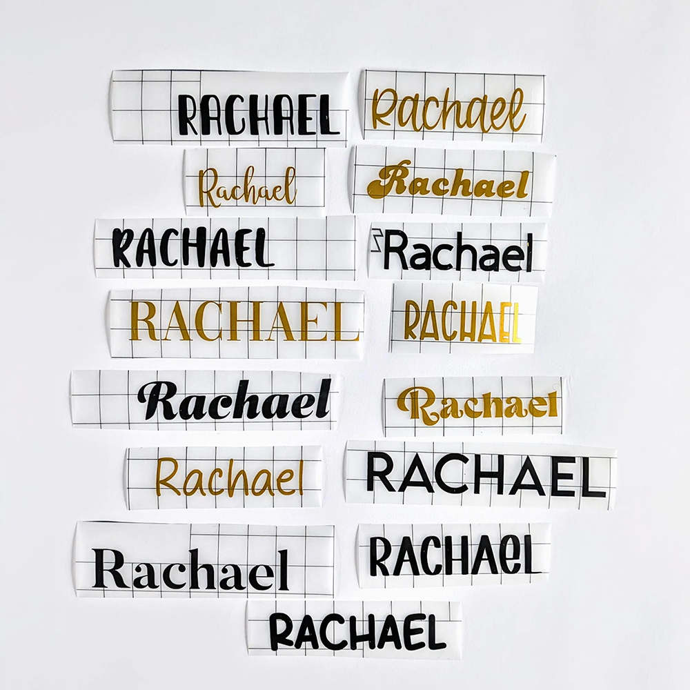 Personalized Name Vinyl Decals - огляд і ціна Personalised Candle Label