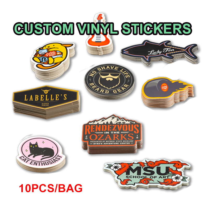 10pcs Custom Vinyl Sticker Lab - огляд і ціна Custom Photo Book