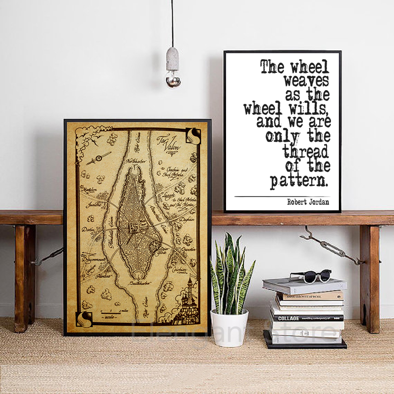 The Wheel of Time Map Poster P - огляд і ціна Custom Star Map