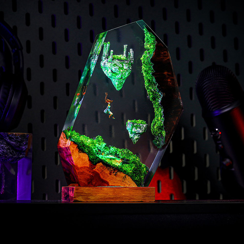 Resin Table Lamp Sky Island Mo - огляд і ціна Custom Night Sky