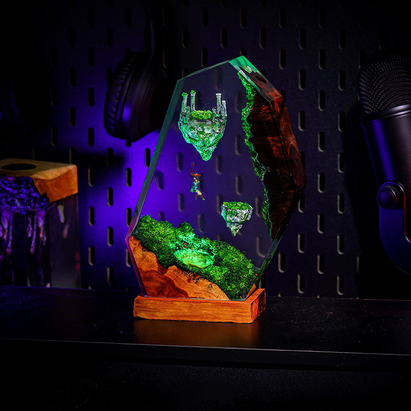 Resin Table Lamp Sky Island Mo - огляд і ціна Custom Night Sky
