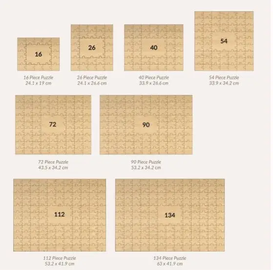 Custom Wooden photo  Puzzle Gu - огляд і ціна Custom Photo Book