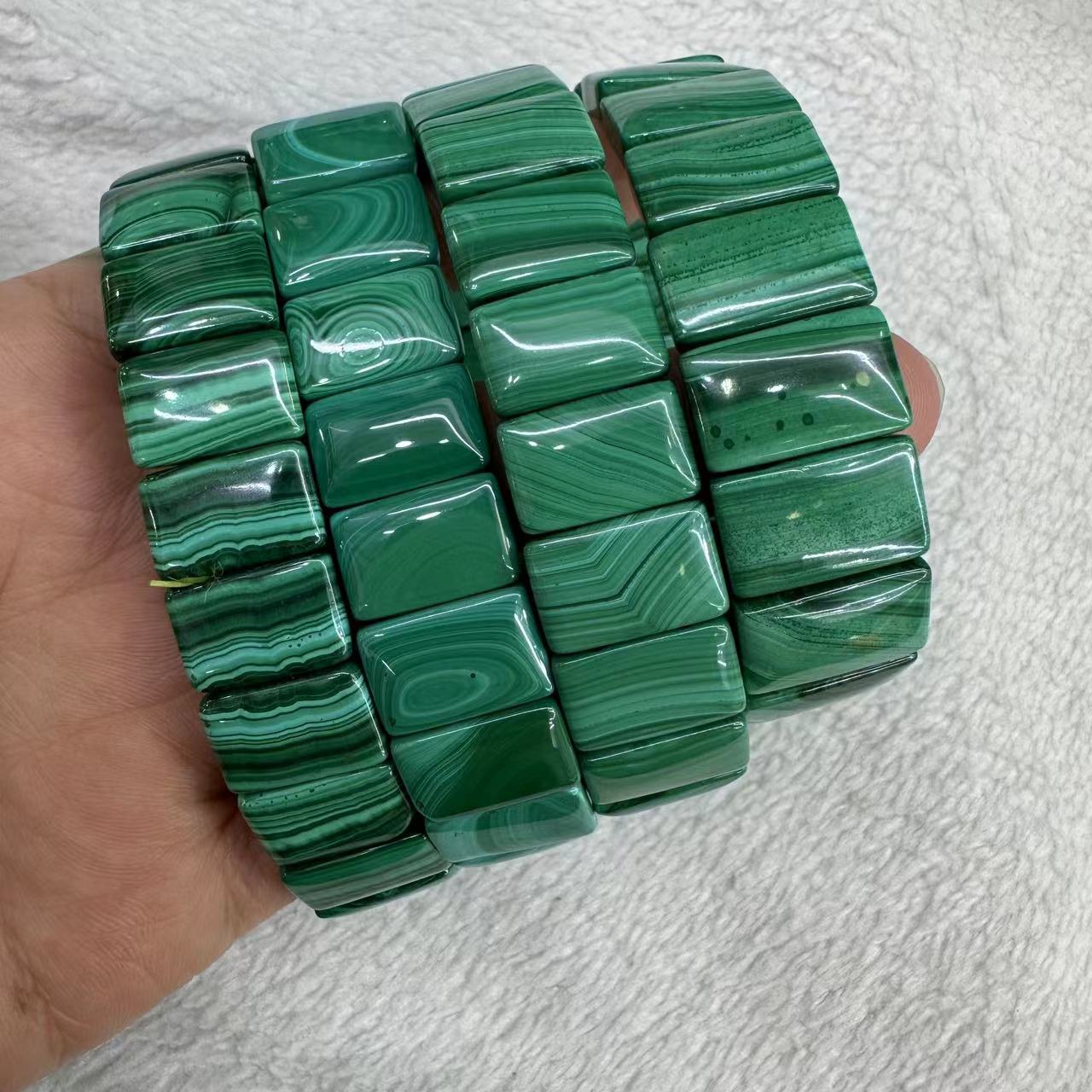 Genuine Natural Green Malachit - огляд і ціна Coordinates Bracelet