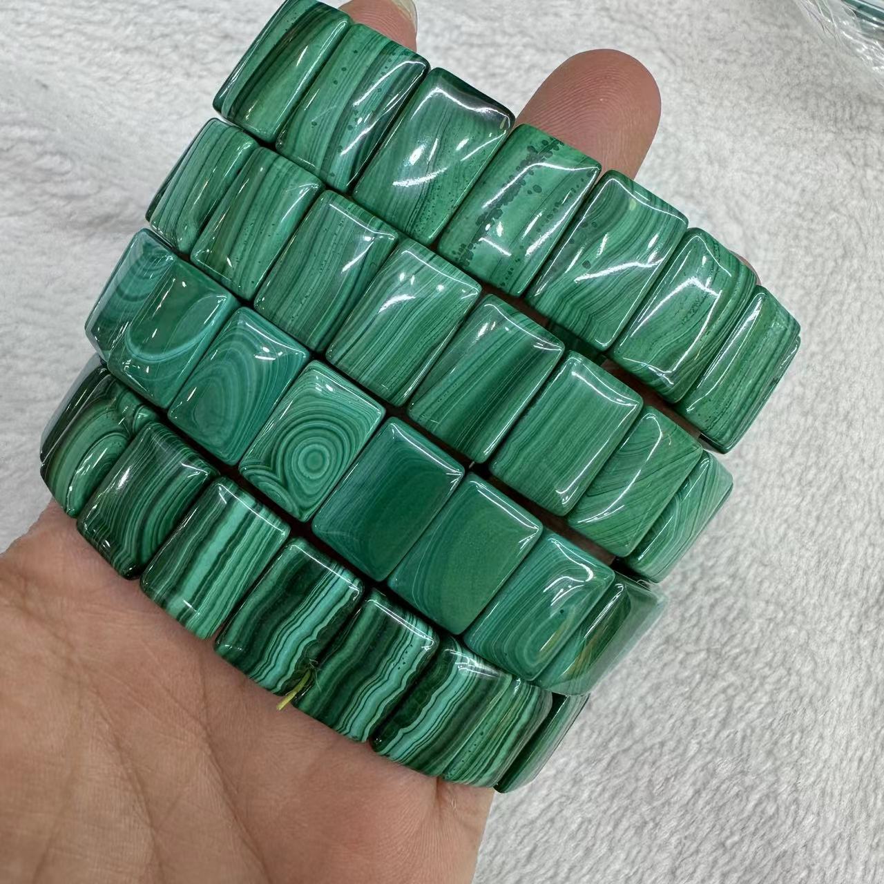 Genuine Natural Green Malachit - огляд і ціна Coordinates Bracelet