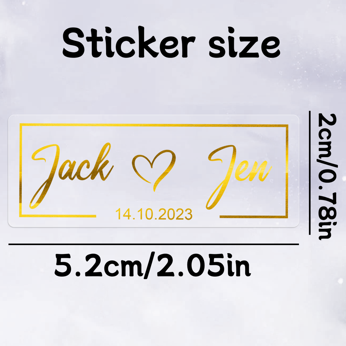 30-240pcs Custom Gold Stamping - огляд і ціна Personalised Candle Label