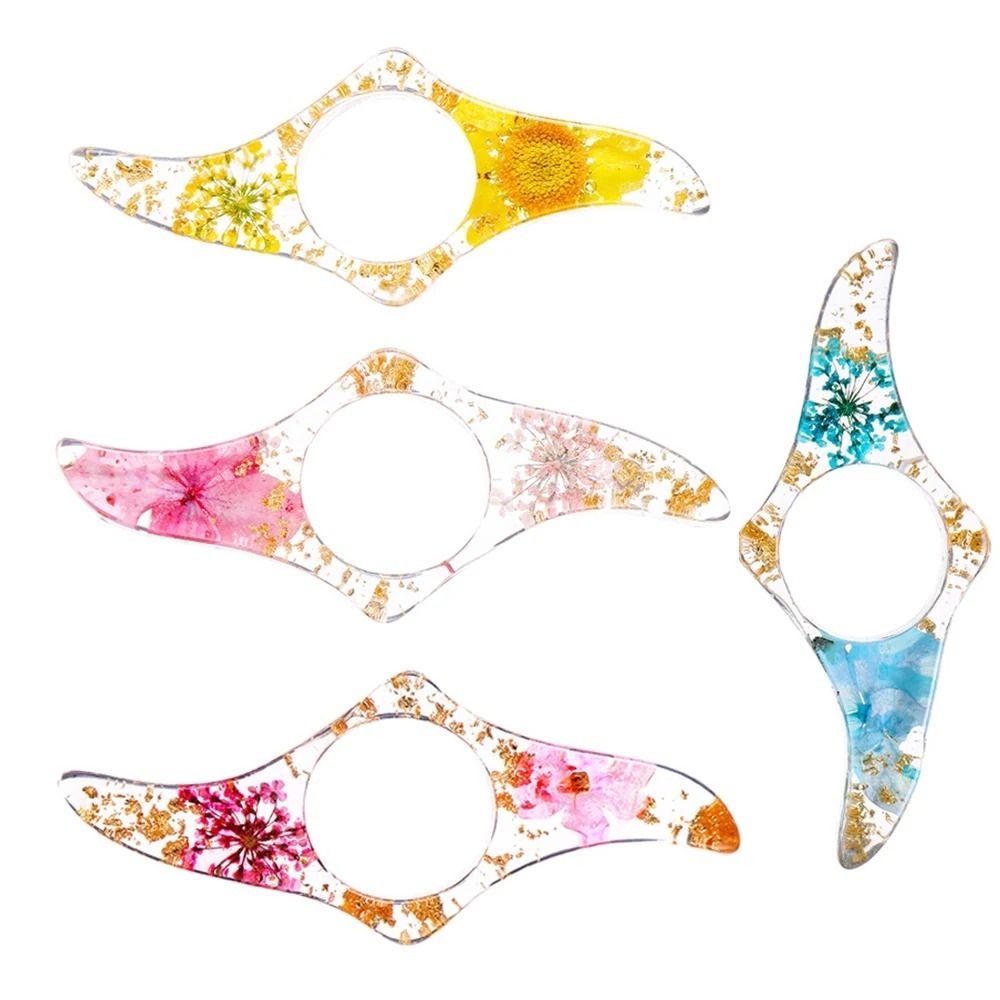 Book Accessories Acrylic Thumb - огляд і ціна Dried Flower Bookmark