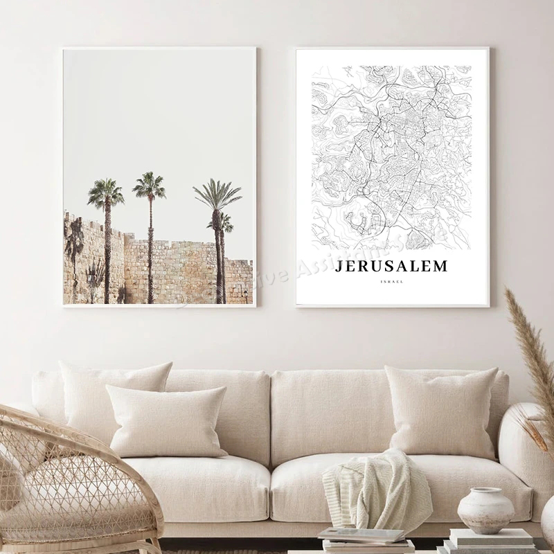 Tel Aviv Map Print Israel City - огляд і ціна Custom Star Map