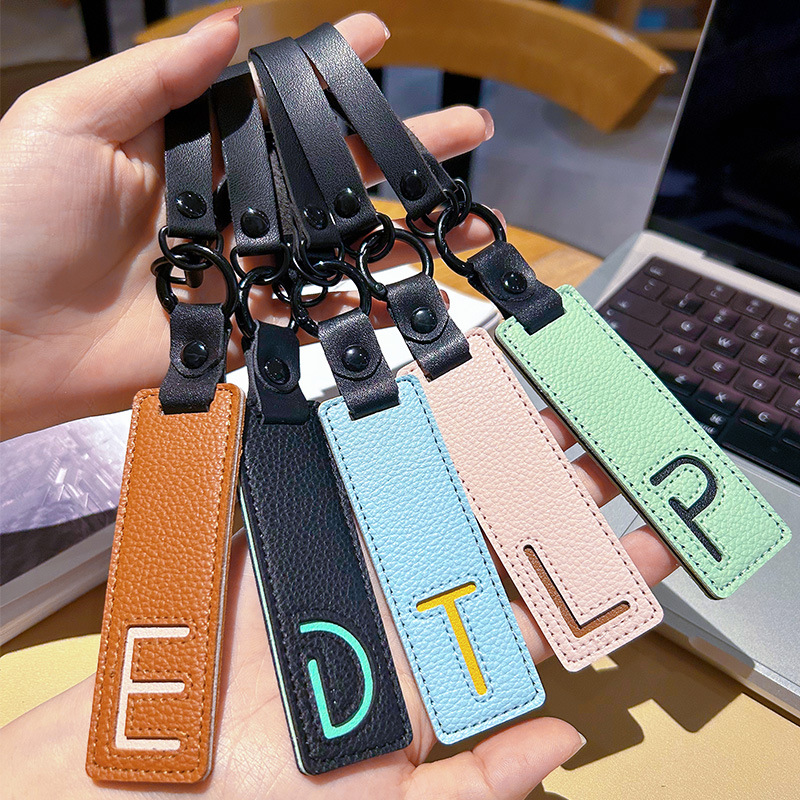 Classic Pu Leather Keychain A- - огляд і ціна Monogram Keychain Leather