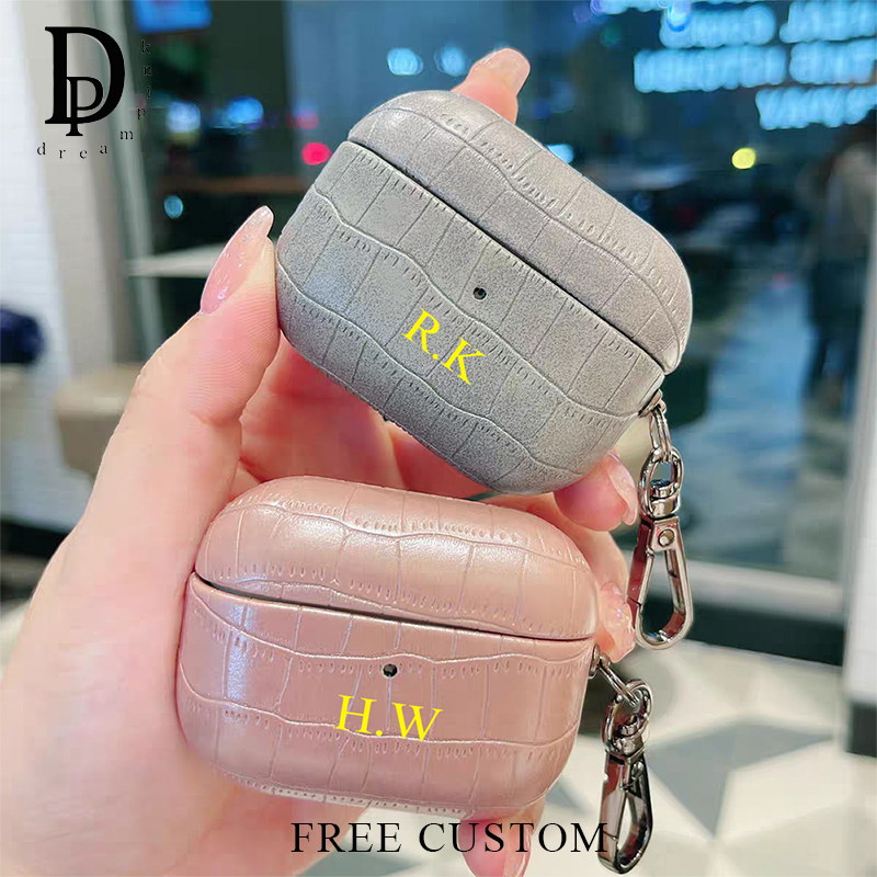 Custom Name Crocodile Leather  - огляд і ціна Monogram Keychain Leather