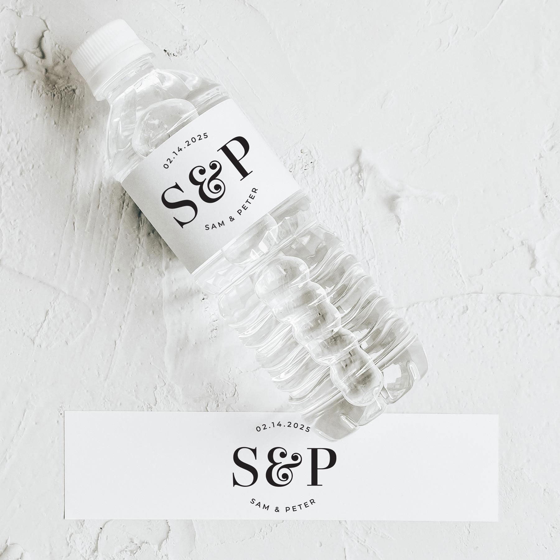 Personalized  Monogram Wedding - огляд і ціна Personalised Candle Label