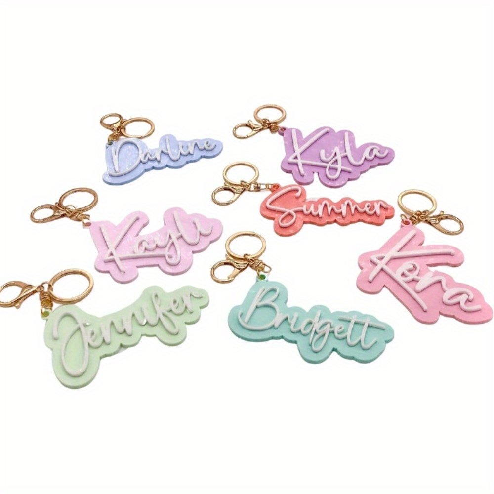 Personalized Custom Name Keych - огляд і ціна Initial Ring Custom