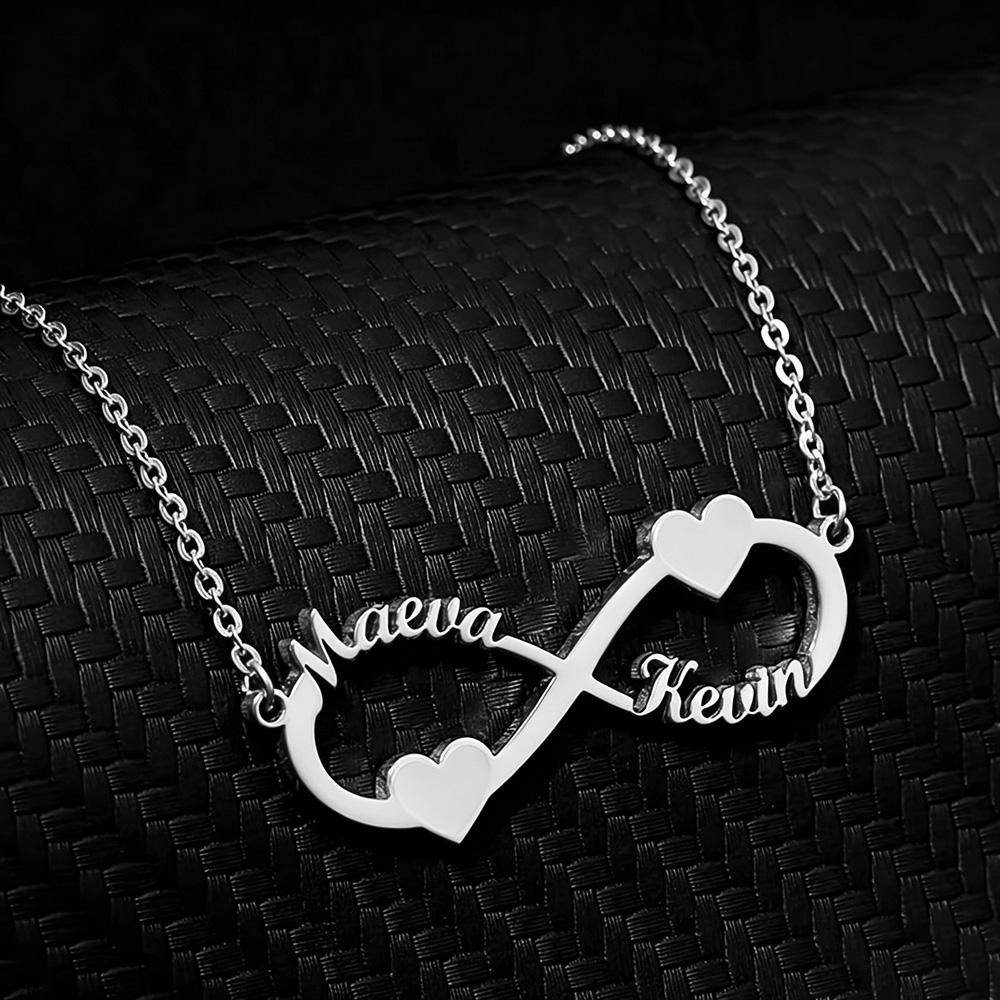 Custom Name Necklace Infinity  - огляд і ціна Name Necklace Custom