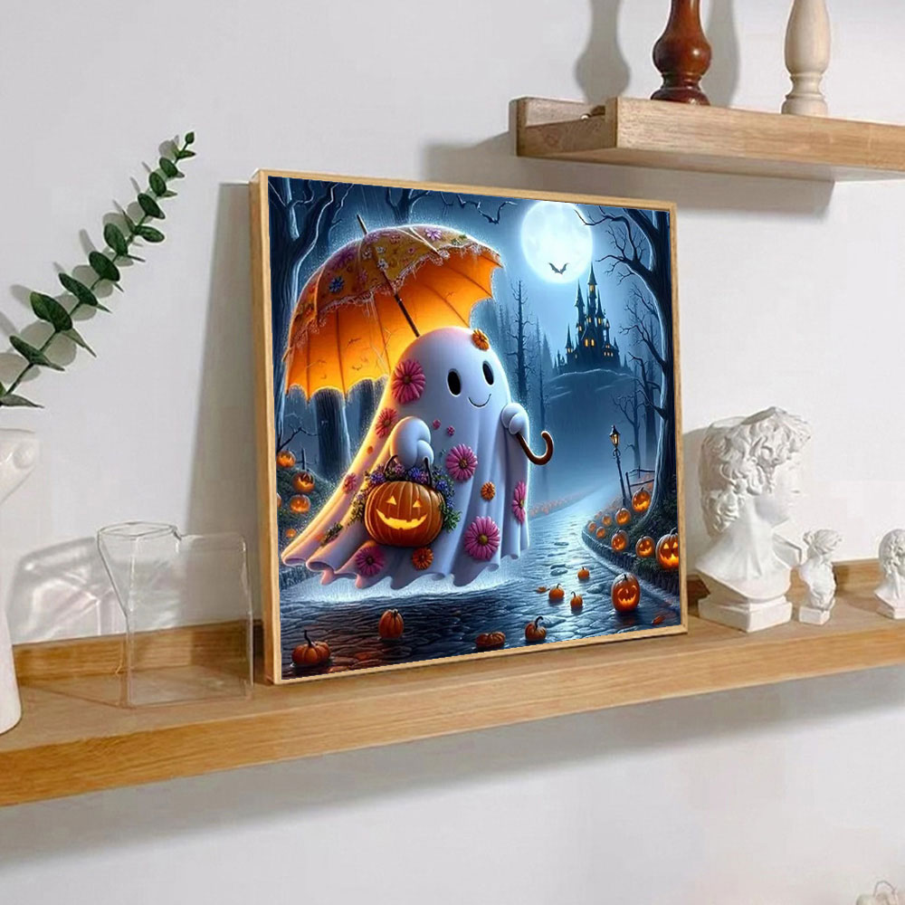 Night Ghost Diamond Painting F - огляд і ціна Photo Mosaic Print