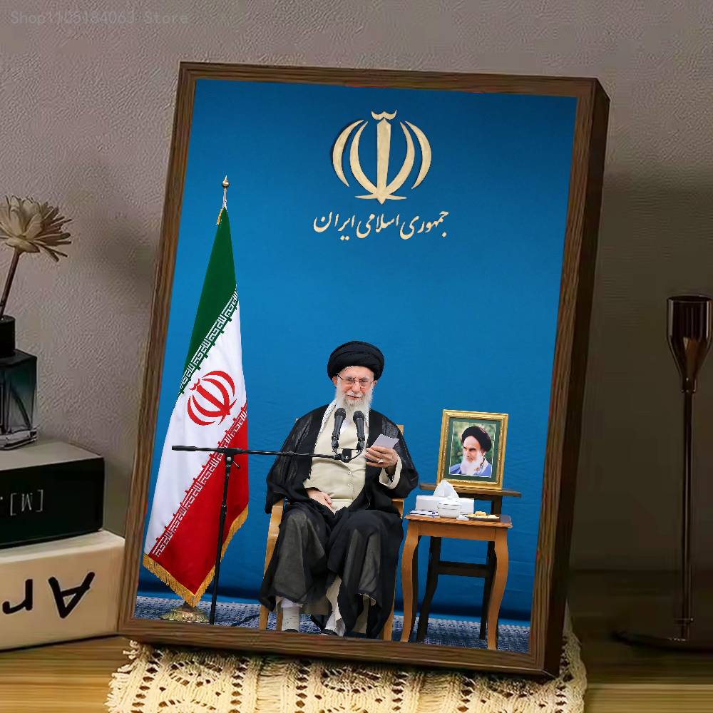 For RIP Ali K-Khamenei Iran Po - огляд і ціна Custom Map Poster