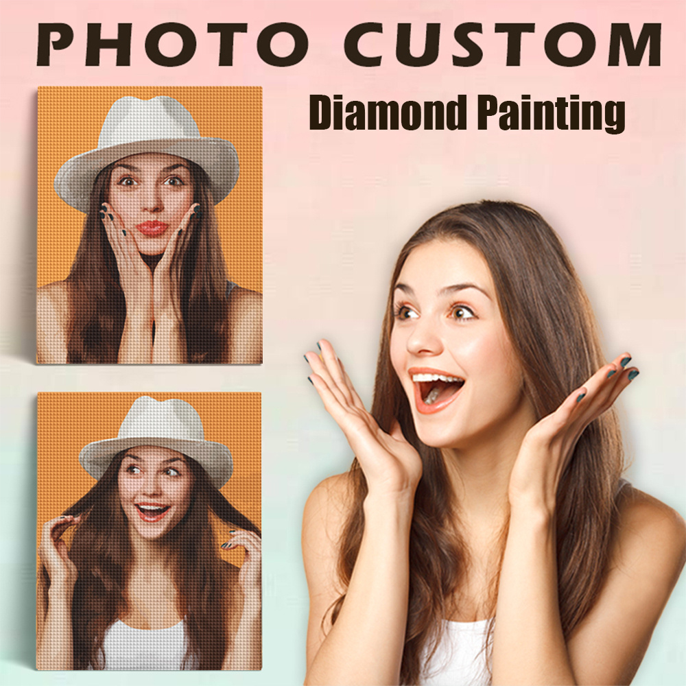 Evershine Full Square Round Di - огляд і ціна Photo Mosaic Print