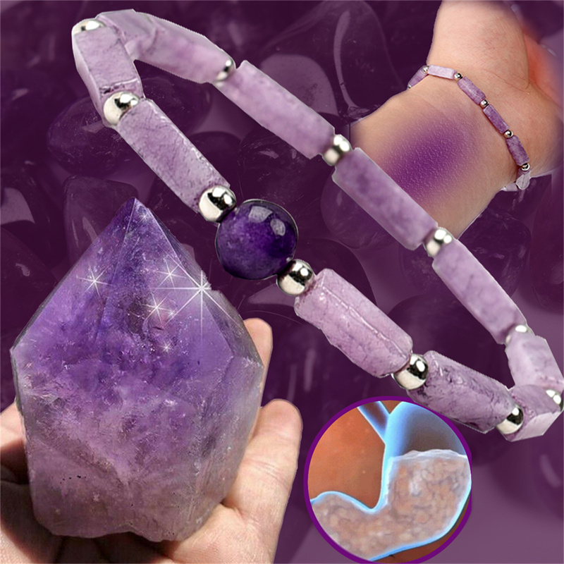 1Pcs Amethyst Body-purify Slim - огляд і ціна Coordinates Bracelet
