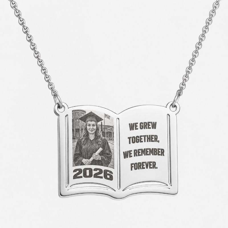 Custom Photo Book Necklace Sta - огляд і ціна Custom Photo Book