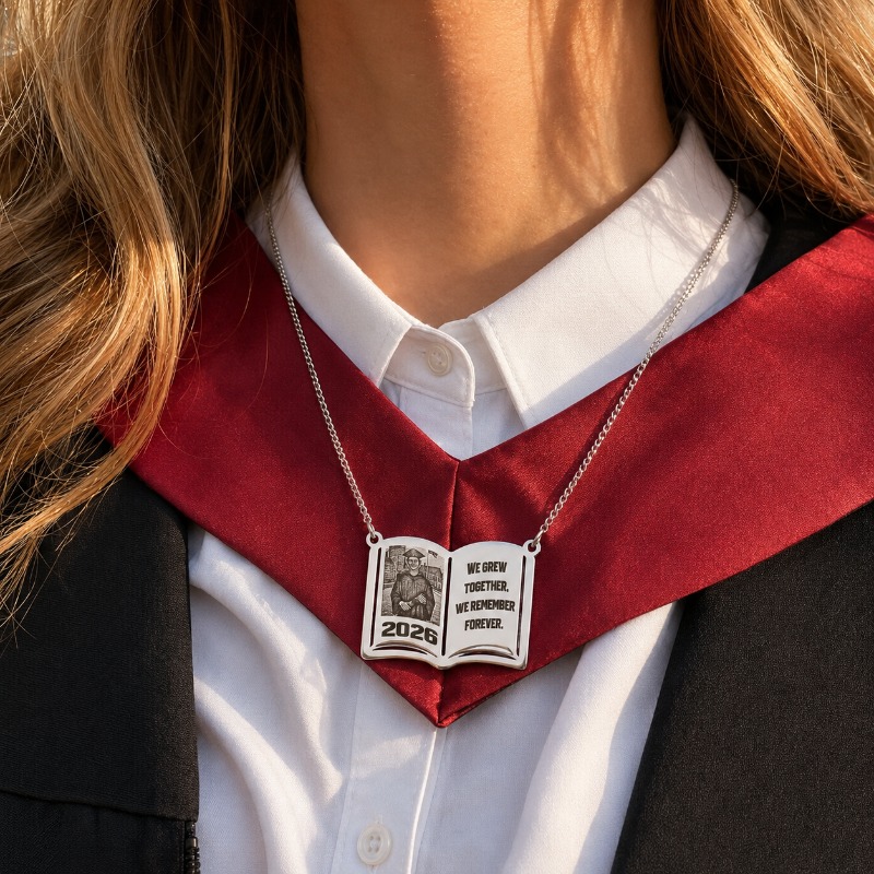 Custom Photo Book Necklace Sta - огляд і ціна Custom Photo Book