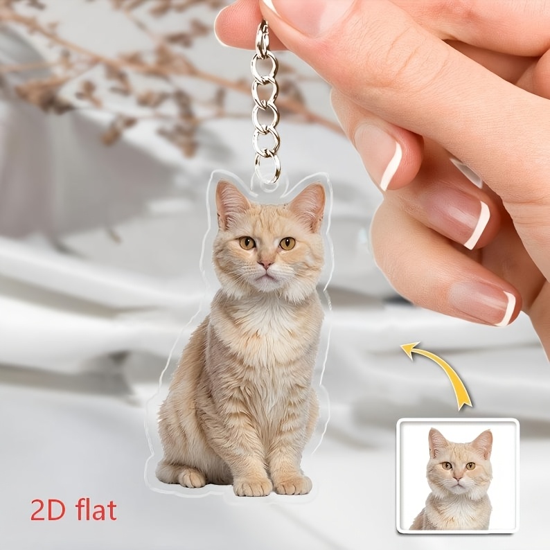 Personalized Custom Acrylic Ke - огляд і ціна Pet Portrait Custom