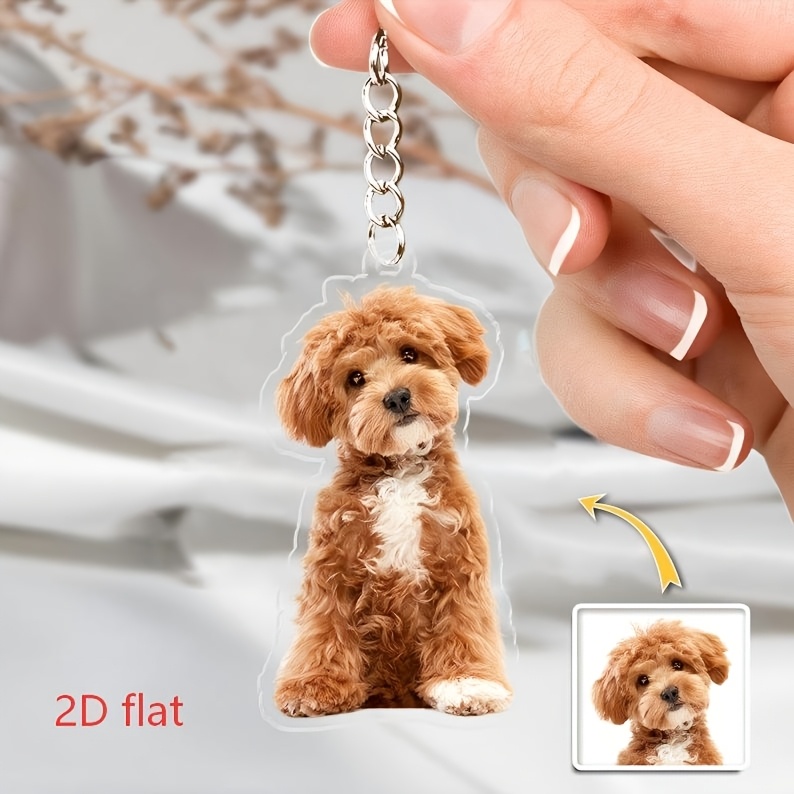 Personalized Custom Acrylic Ke - огляд і ціна Pet Portrait Custom
