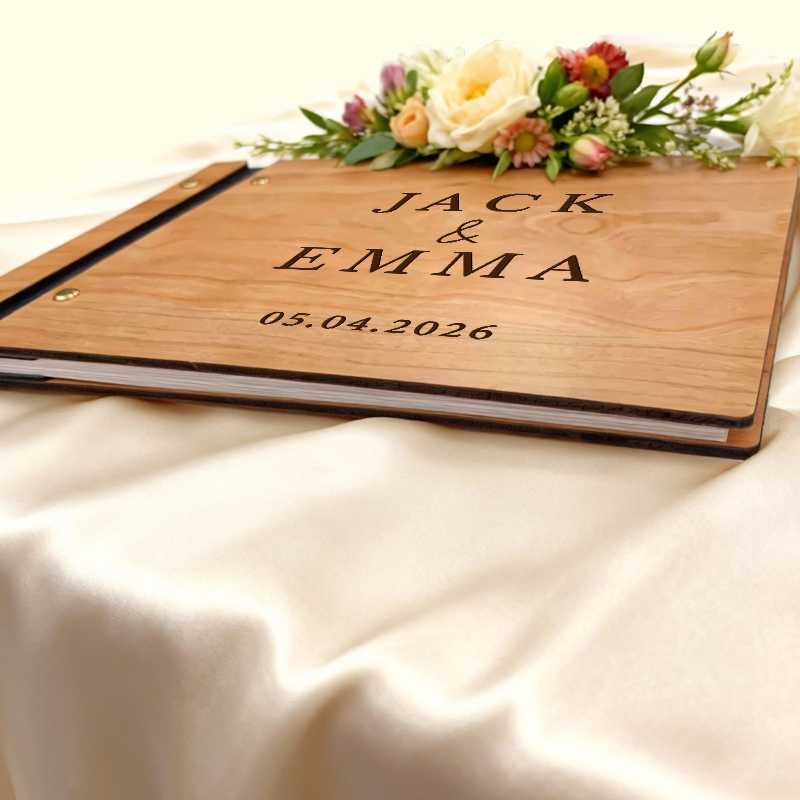 Personalized Wedding Guest Boo - огляд і ціна Custom Photo Book