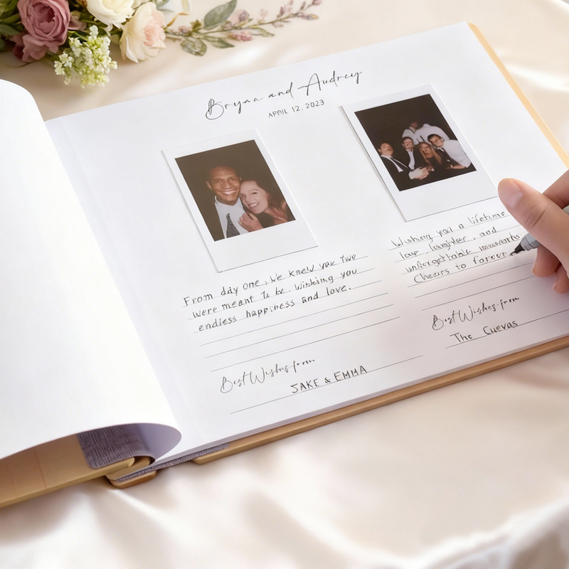 Personalized Wedding Guest Boo - огляд і ціна Custom Photo Book