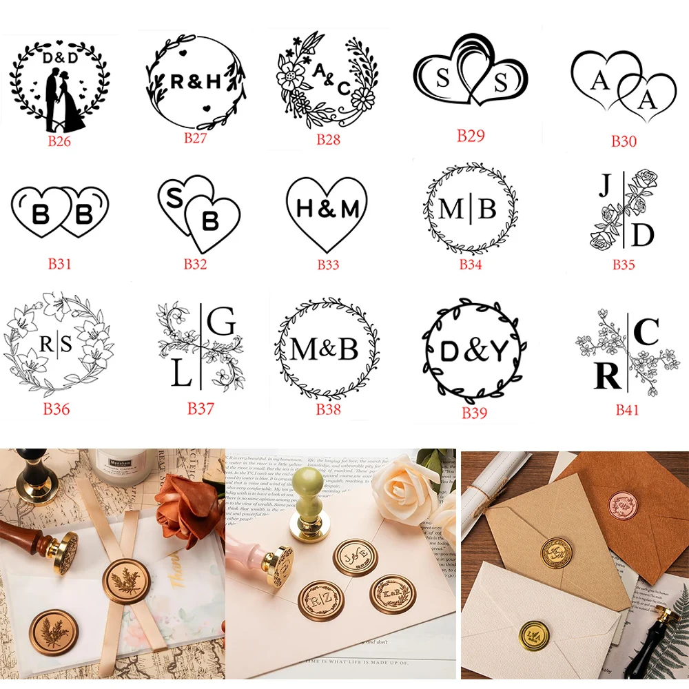 Custom Wax Seal Stamp Kit Doub - огляд і ціна Wax Seal Letter Kit
