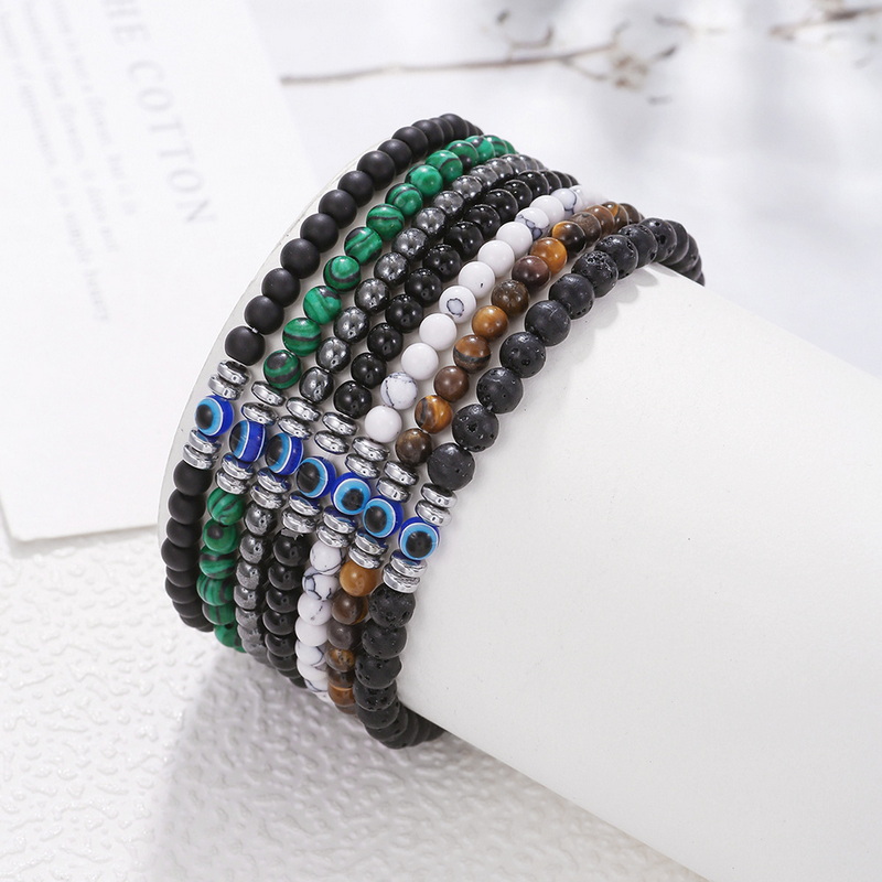 Trendy 4mm Obsidian Hematite N - огляд і ціна Coordinates Bracelet
