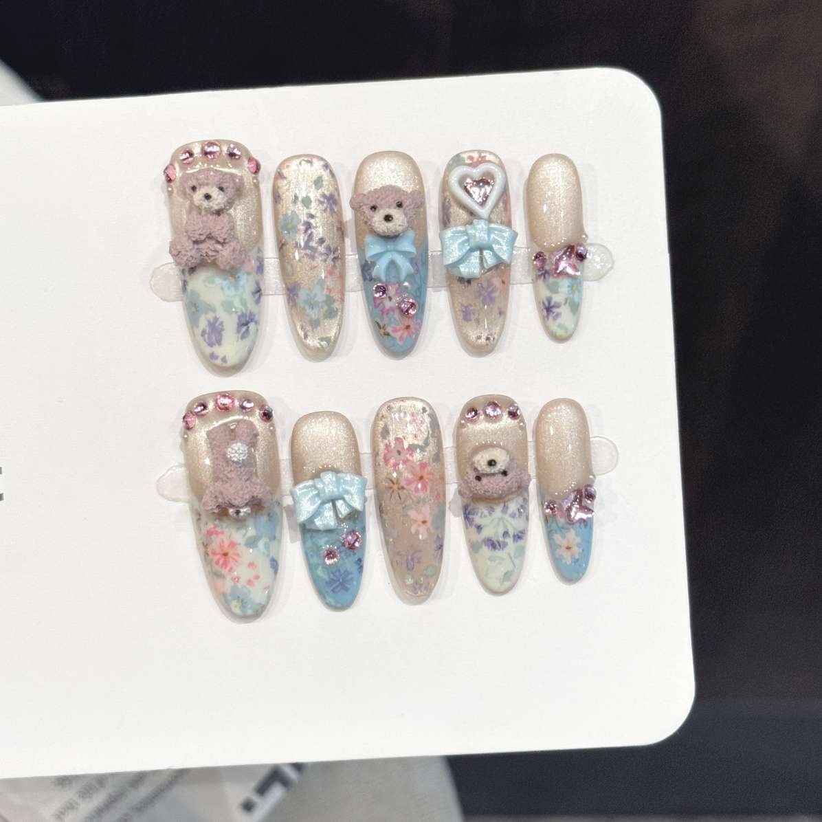 10Pcs Pure Hand-Pressed Oval N - огляд і ціна Pressed Flower Art